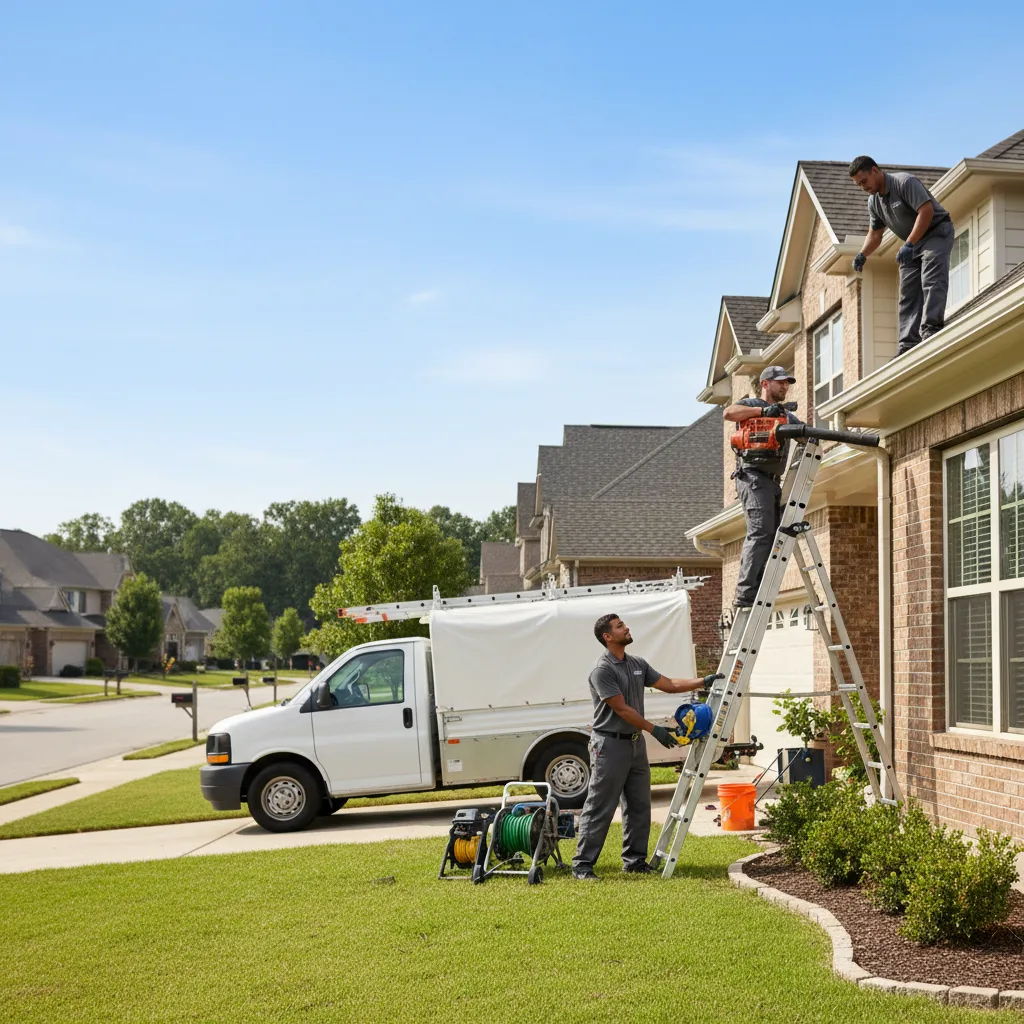 Home Gutter Service in Almyra, AR near me